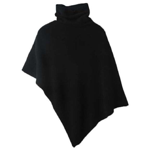 Winter Shawl Wrap Knit Sweater Cape Poncho One Size Soft Warm - Picture 2 of 6